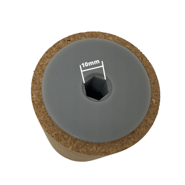 axe pour brosse roto 100mm – Image 3